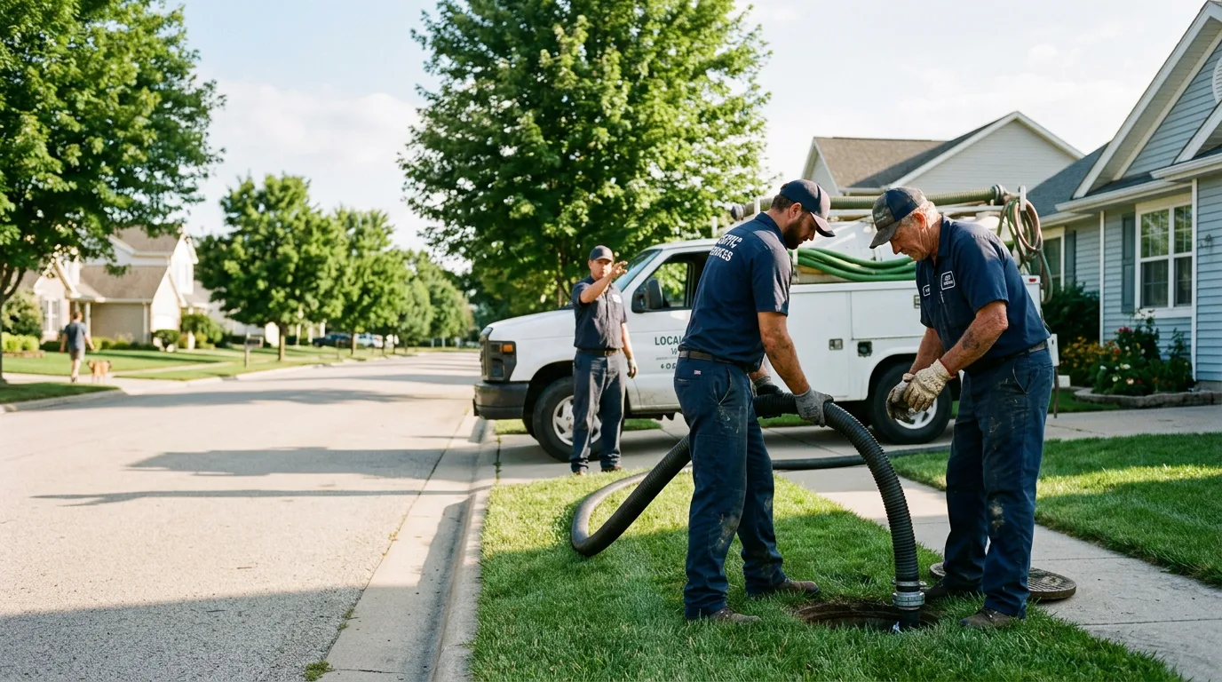 Grease Trap Pumping in Hortonville, WI